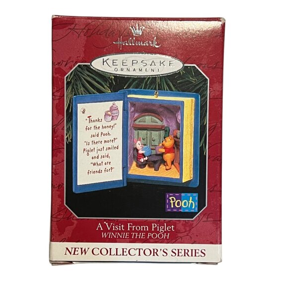 Hallmark Keepsake Ornament Collectors Series Disney Winnie The Pooh Set Of 5 Boo - Picture 6 of 6